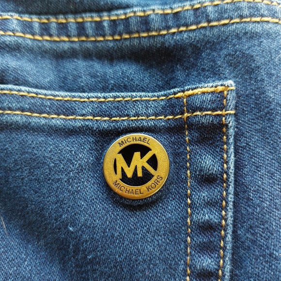 Michael Kors Women's Izzy Skinny Mid Rise Pants Size: 4 - Picture 11 of 11